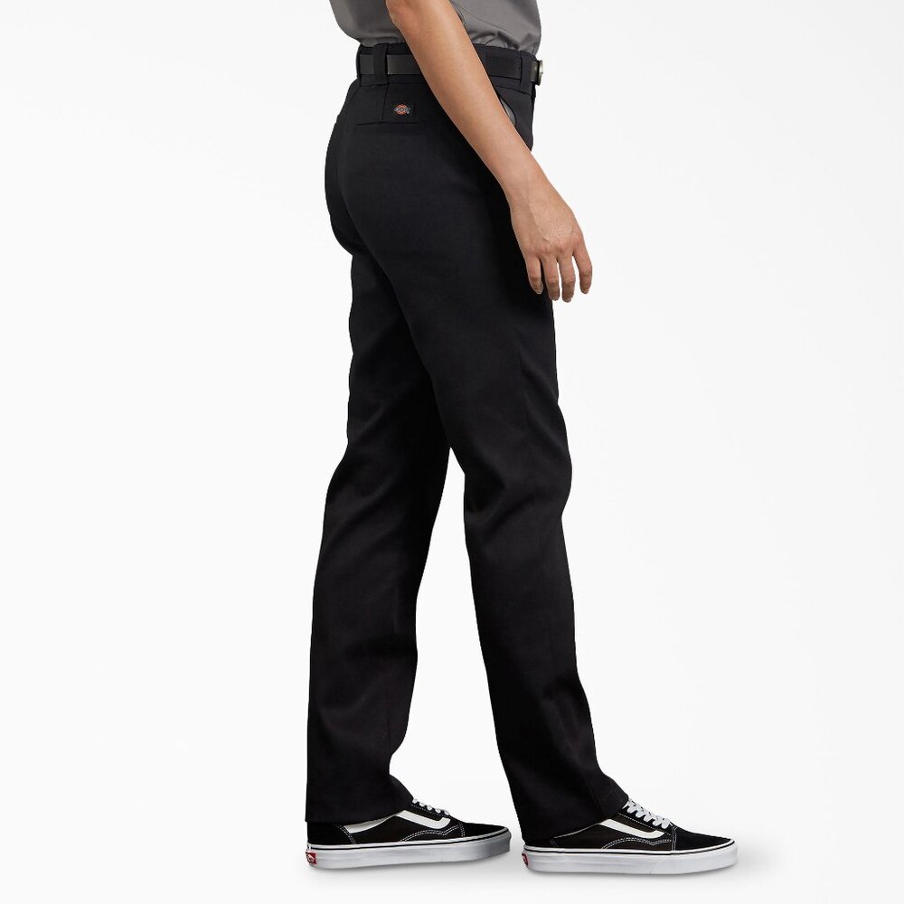 6 Regular | Black | Dickies Women's Work Pants | 776F Flex | Straight Leg - Picture 4 of 7